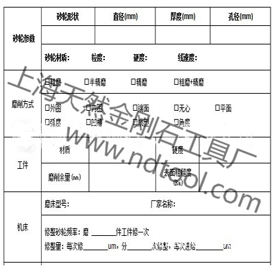 如何根據(jù)砂輪參數(shù)來配備金剛石筆型號？